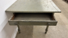 Painted Work Table with Drawer - 5