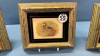 3 Nicely Framed Game Bird Prints -6.5in x 5.5in - 3