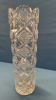 12in Cut Glass Vase - 3