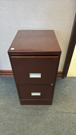 2 Drawer Metal Filing Cabinet