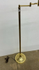 Brass Swing-Arm Floor Lamp -57in High - 3