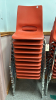 11 Plastic Stacking Chairs - 5