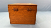 Oak Dovetailed File Box - 4