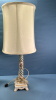 Pair of Dresden Porcelain Table Lamps - 2