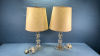 Pair of Cut Glass Table Lamps - 2