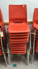 11 Plastic Stacking Chairs - 6