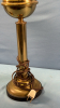 Pair of Brass Plated Table Lamps - 4