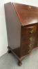 Kaplan Serpentine Mahogany Drop Front Desk - 7