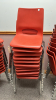 11 Plastic Stacking Chairs - 5