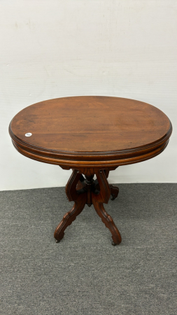 Eastlake Oval Parlour Table