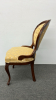 Carved Cabriole Leg Side Chair - 3