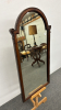 Walnut Framed Mirror - 2