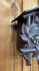 Carved Cuckoo Clock with Pine Cone Weights - 4