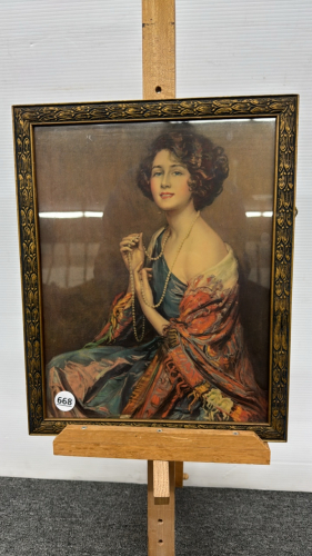 Print of Lady from the 1920s