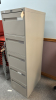 5 Drawer Metal Filing Cabinet - 4