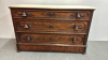 Burled Front Marble Top Chest of Drawers - 2