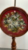 Needlepoint and Beadwork Fireside Pole Screen - 2