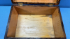 Oak Document Box with Beaded Trim - 4