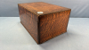 Oak Document Box with Beaded Trim - 5