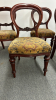 5 Matching Balloon Back Parlour Chairs - 4