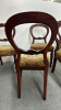 5 Matching Balloon Back Parlour Chairs - 6