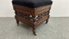 Eastlake Style Foot Stool with Needlepoint Top - 4