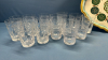 2 Sets of 8 Water Glasses -4in High - 2