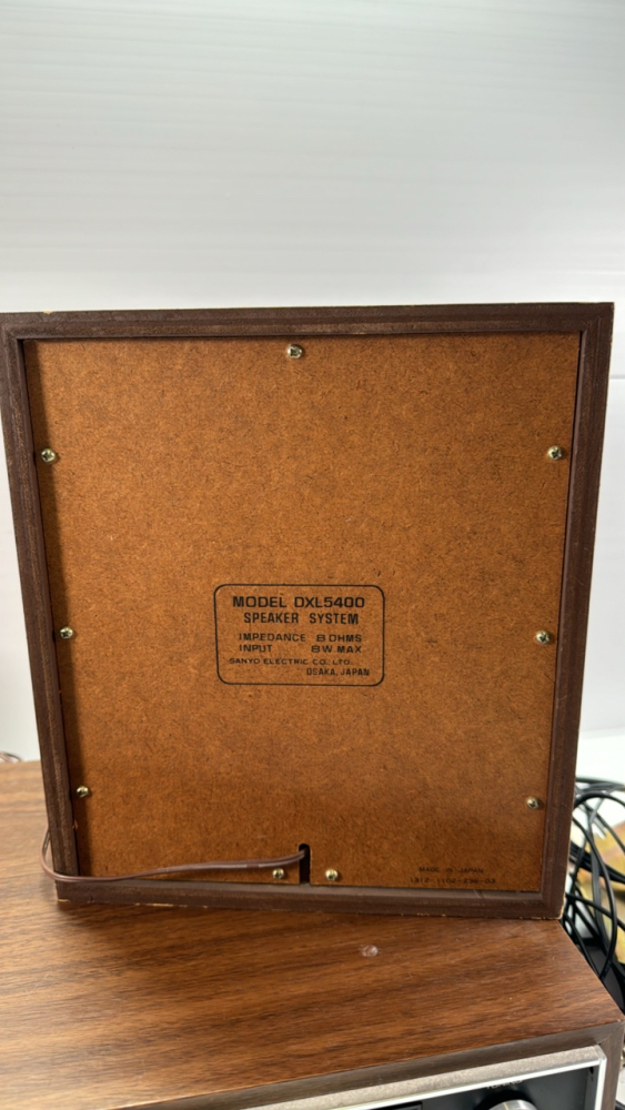 Autoradio Vintage Sanyo FT 818 – 8 Pistes Stéréo – Pour Pièces