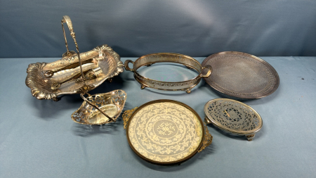 Silver Plate Lot -See Notes