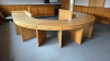 7 Piece Rounded Council Desk - 2