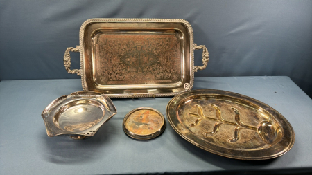 Silver Plate Lot -See Notes