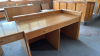 7 Piece Rounded Council Desk - 9