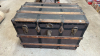 Wooden Trunk with Tray