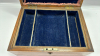 Velvet Lined Wooden Box -with Condition Issues - 2