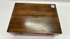 Velvet Lined Wooden Box -with Condition Issues - 8