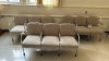 3 Sections of 3 Seater Waiting Room Benches