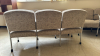 3 Sections of 3 Seater Waiting Room Benches - 4