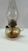 Coal Oil Finger Lamp -13in to Top of Chimney - 2