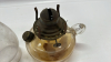 Coal Oil Finger Lamp -13in to Top of Chimney - 4