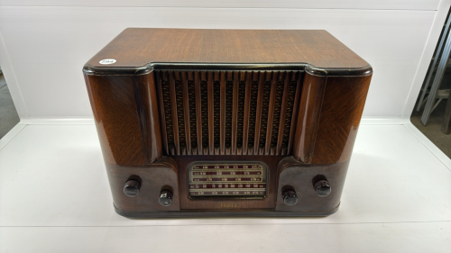 Phonola Wooden Cased Table Top Radio -Untested