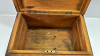 Wooden Dovetailed Sewing Box -No Tray - 3