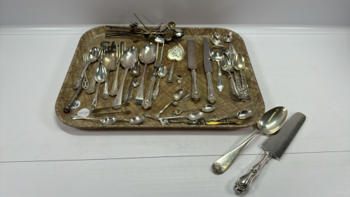 Qty. of Sterling Silver Serving & Flatware Pieces