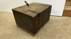 Old Square Nail Box with Hand Forged Latch - 5