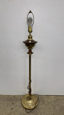 Brass Based Floor Lamp