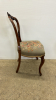 Victorian Needlepoint Seat Balloon Back Chair - 5