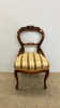 Victorian Needlepoint Seat Balloon Back Chair