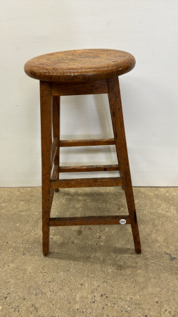 Oak Counter Stool