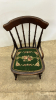 Nursing Rocker with Needlepoint Seat - 2