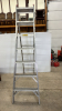 Aluminum Combination Folding & Extension Ladder - 2