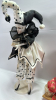 Clown Doll on Swing & Porcelain Faced Jester Doll - 3